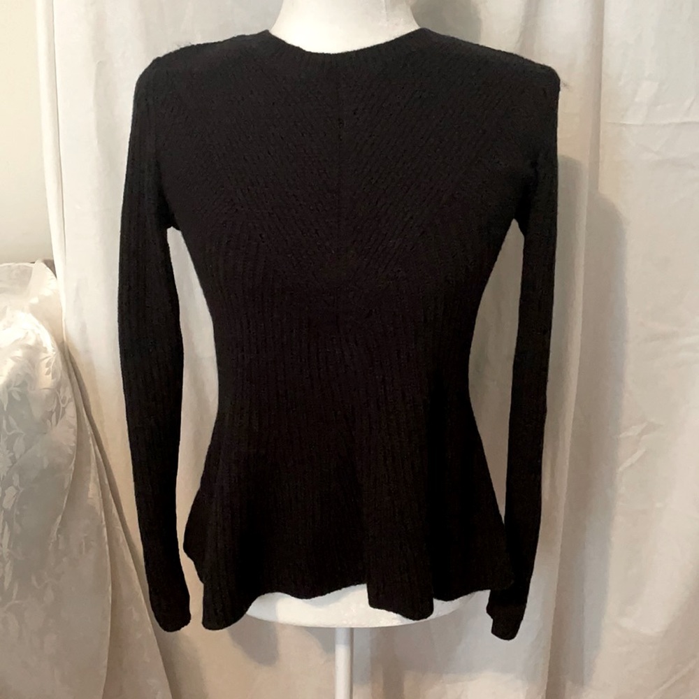 NWT Ann Taylor Peplum Knit Sweater